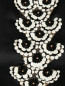 Платье-мини, декорированное бисером и пайетками Pianoforte  –  Деталь