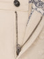 Джинсы из хлопка с вышивкой Etro  –  Деталь