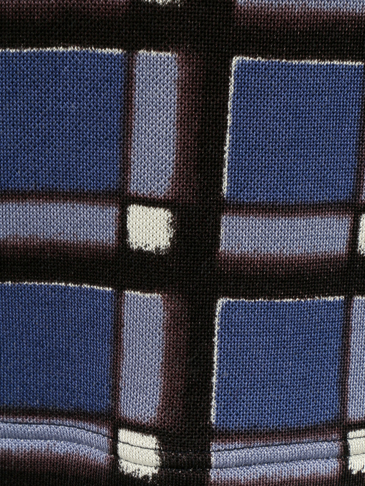 Джемпер с узором "клетка" Marc by Marc Jacobs  –  Деталь1  – Цвет:  Синий
