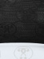 Полупрозрачный бюстгальтер с узором и контрастной резинкой Moschino Underwear  –  Деталь1
