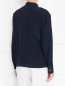 Блуза из шелка с длинным рукавом и накладными карманами Alberta Ferretti  –  Модель Верх-Низ1