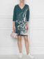 Платье трикотажное прямого кроя из вискозы Max&Co  –  МодельОбщийВид