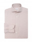 Однотонная рубашка из хлопка Giampaolo  –  Общий вид