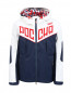 Куртка горнолыжная с контрастными вставками и вышивкой BOSCO  –  Общий вид