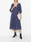 Платье из льна с рукавами 3/4 Max&Co  –  МодельОбщийВид