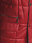 Стеганая куртка из кожи с боковыми карманами BOSCO  –  Деталь