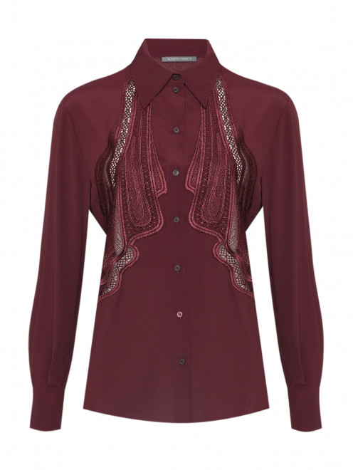 Блуза с декоративной вышивкой  - Общий вид