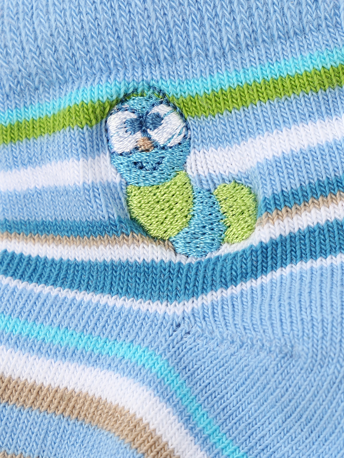 Носки короткие из хлопка с узором "полоска" Maximo  –  Деталь  – Цвет:  Узор