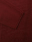 Трикотажный пиджак-рубашка из шерсти LARDINI  –  Деталь