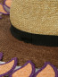 Шляпа из соломы с широкими полями Etro  –  Деталь