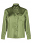Блуза свободного кроя с накладным карманом Weekend Max Mara  –  Общий вид