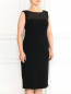 Платье-футляр с прозрачной вставкой Marina Rinaldi  –  Модель Верх-Низ