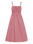 Платье из хлопка с узором Max&Co  –  Общий вид
