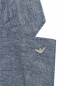 Пиджак из льна с накладными карманами Armani Junior  –  Деталь1
