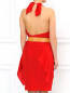 Платье из шелка с ремнем из кожи Moschino  –  Модель Верх-Низ1