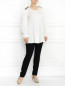 Шелковая блуза декорированная бисером Marina Rinaldi  –  Модель Общий вид