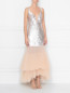 Платье из сетки вышитое пайетками Temperley London  –  МодельВерхНиз