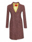 Пальто из смешанной шерсти с узором Max&Co  –  Общий вид