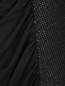Платье ассиметрического кроя декорированное стразами Pierre Balmain  –  Деталь