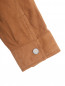 Куртка-рубашка из замши с накладными карманами Giampaolo  –  Деталь1