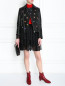 Юбка-мини из кружева MSGM  –  МодельОбщийВид
