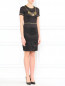 Платье мини декорированное цепью Moschino Couture  –  Модель Общий вид