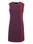Клетчатое платье без рукавов Dolce & Gabbana  –  Общий вид