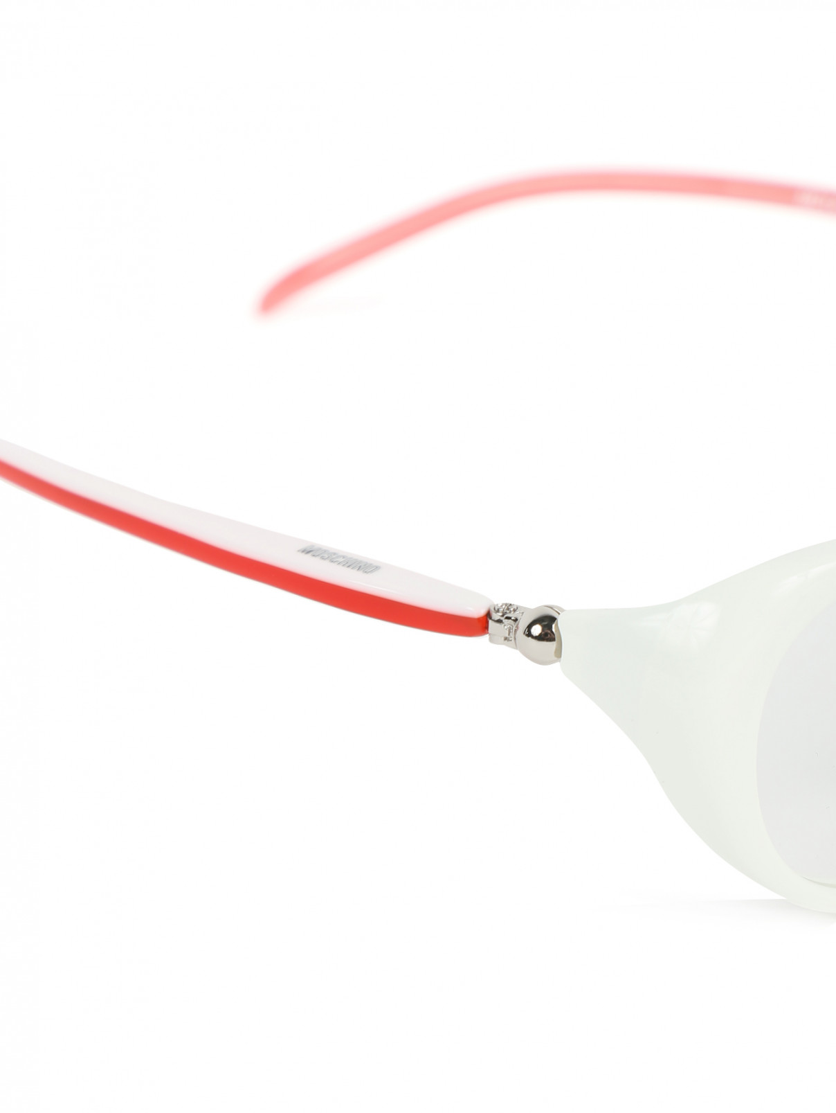 Оправа для очков из пластика Moschino  –  Деталь  – Цвет:  Белый