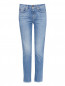 Укороченные джинсы с бахромой 7 For All Mankind  –  Общий вид