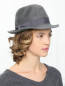 Шляпа из шерсти Borsalino  –  Модель Общий вид
