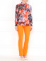 Блуза из шелка с цветочным принтом Sportmax Code  –  Модель Общий вид