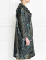 Пальто прямого кроя с абстрактным узором Marina Rinaldi  –  Модель Верх-Низ2