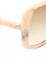 Очки солнцезащитные из пластика с узором Viktoria Beckham  –  Деталь