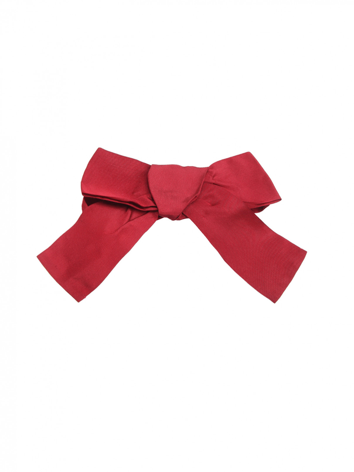 Шелковый галстук-бабочка Dolce & Gabbana  –  Общий вид  – Цвет:  Красный