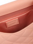Стеганая сумка из кожи декорированная бусинами Moschino Boutique  –  Деталь1