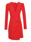 Платье с декоративной сборкой Red Valentino  –  Общий вид
