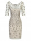 Платье-футляр, декорированное пайетками Rosa Clara  –  Общий вид