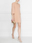 платье прямого кроя с вышивкой бисером Elisabetta Franchi  –  МодельОбщийВид