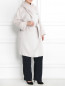 Пальто из шерсти и альпаки с поясом Marina Rinaldi  –  Модель Общий вид
