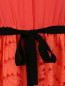 Платье-миди из шелка и хлопка с узором "кружево" Pianoforte  –  Деталь