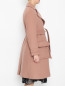 Пальто из смешанной шерсти с накладными карманами LARDINI  –  МодельВерхНиз2