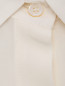 Блуза из шелка однотонная Weekend Max Mara  –  Деталь