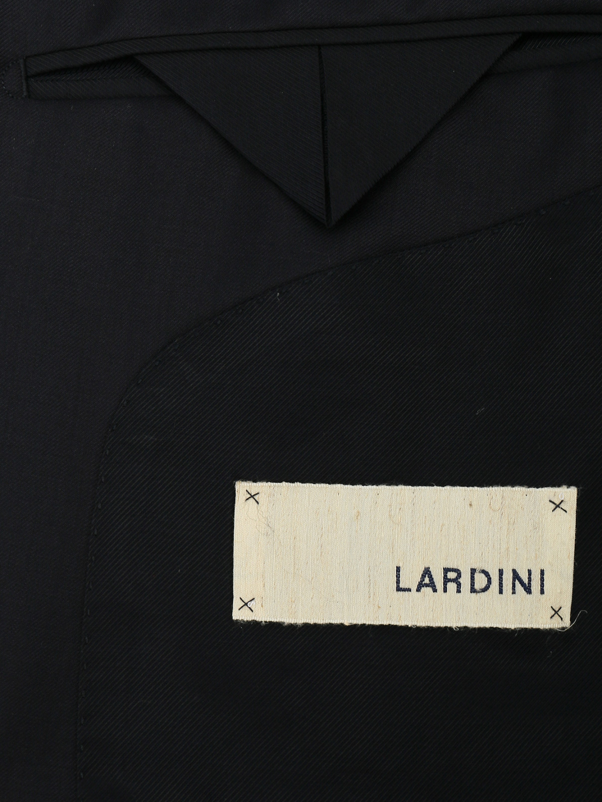 Костюм из шерсти LARDINI  –  Деталь2  – Цвет:  Синий