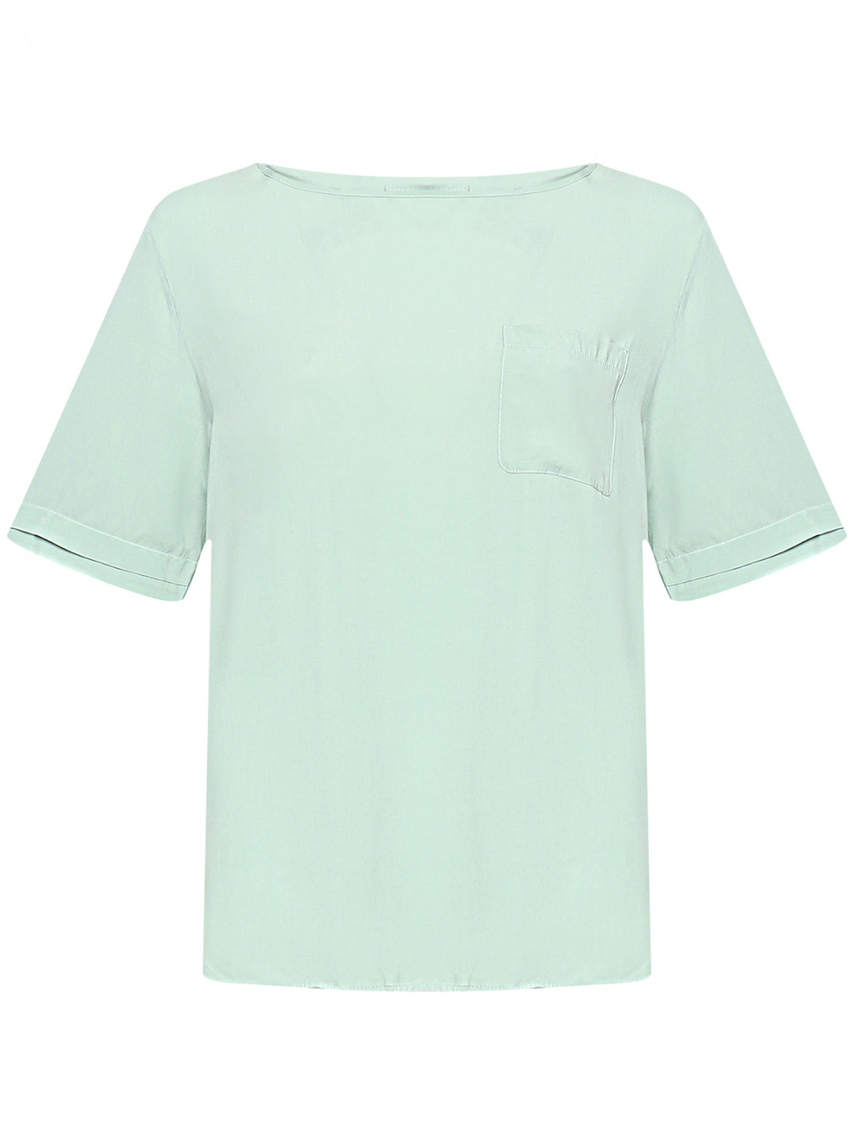 Блуза из вискозы с карманом PennyBlack  –  Общий вид