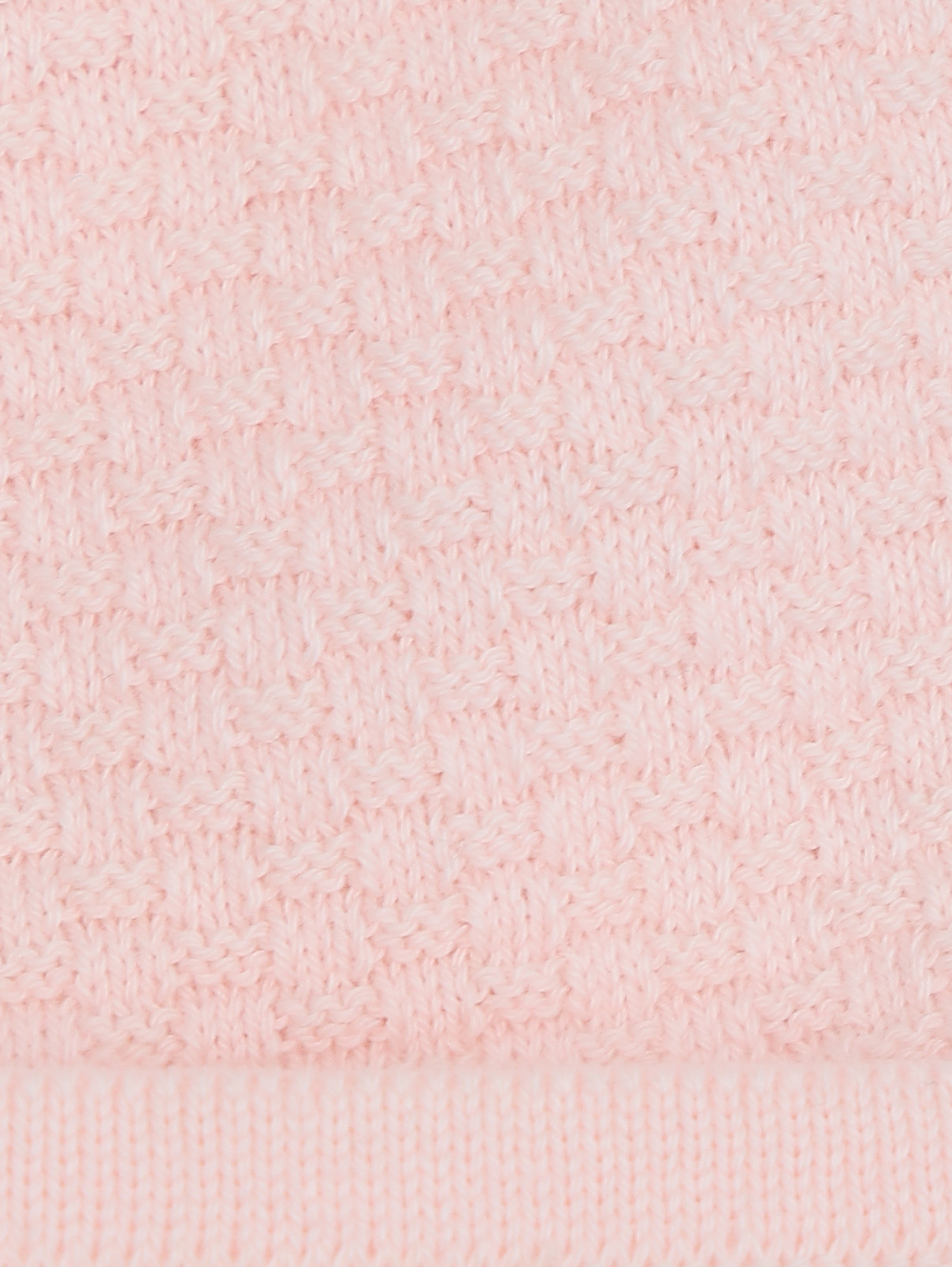 Шапка фактурной вязки Kyo  –  Деталь  – Цвет:  Розовый