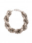 Массивное ожерелье из металла Alberta Ferretti  –  Общий вид