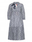 Платье-миди с узором и аппликацией Max&Co  –  Общий вид