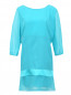 Блуза удлиненная из шелка Marina Rinaldi  –  Общий вид