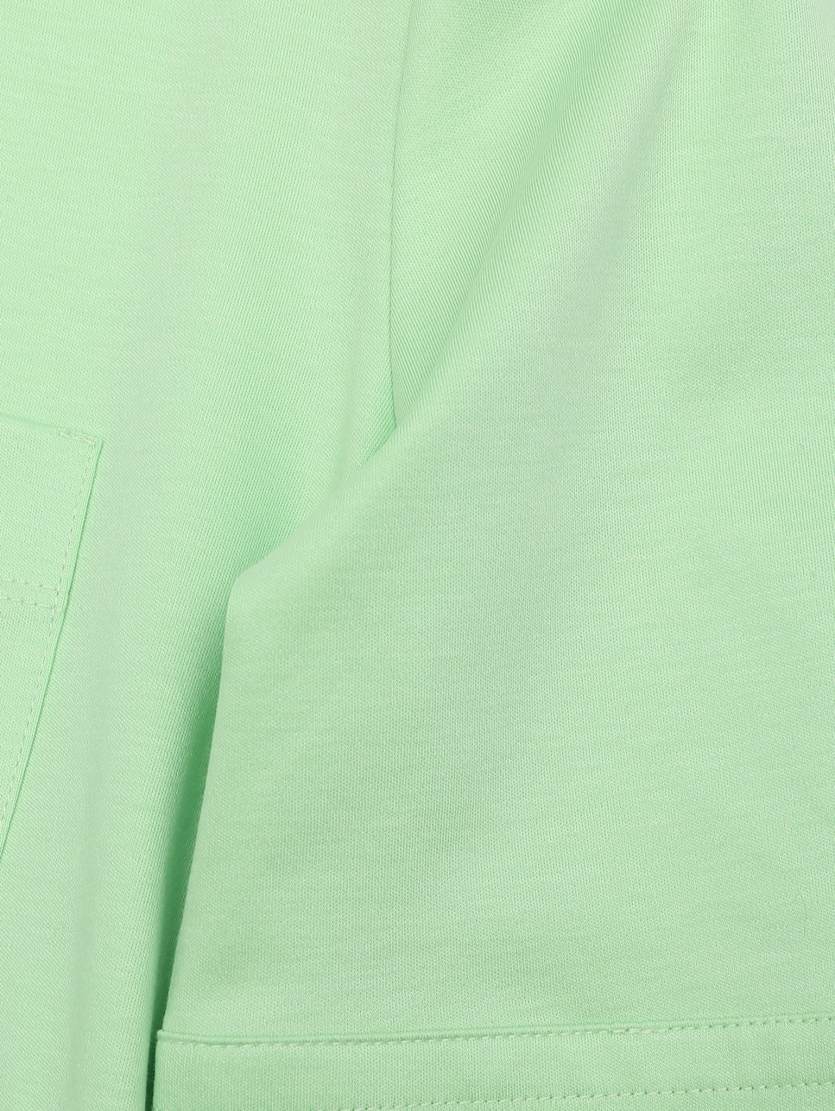 Рубашка с коротким рукавом на пуговицах Sportmax  –  Деталь1  – Цвет:  Зеленый