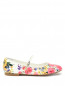 Туфли из лаковой кожи с цветочным узором Dolce & Gabbana  –  Обтравка1